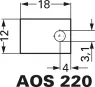 10005929 Fischer Elektronik Mounting pads