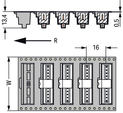 733-336/105-604/997-446 WAGO PCB Connection Systems Image 3