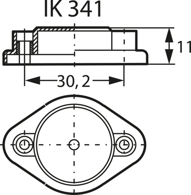 10147688 Fischer Elektronik Insulating Bush Image 2