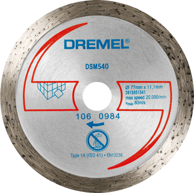 2615S540JB Dremel Drills, Mills, Mounted Points, Cutting Discs