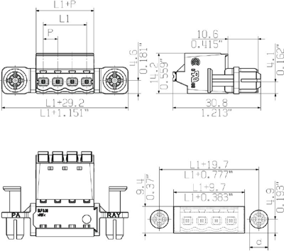 2440210000 Weidmüller PCB Connection Systems Image 2