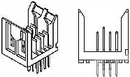 5536622-1 AMP PCB Connection Systems