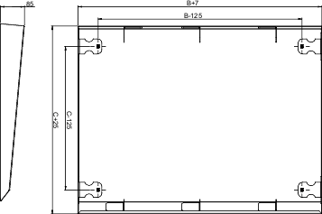 NSYSC1240 Schneider Electric Accessories for Enclosures