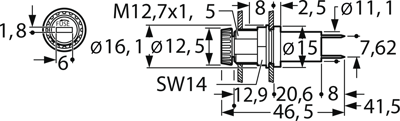 3101.0125 SCHURTER Fuse Holders Image 2