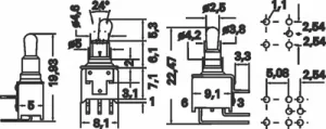 TL36W005000 APEM Toggle Switches