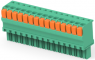 PCB terminal, 15 pole, pitch 3.5 mm, AWG 30-14, 9 A, push-in spring connection, green, 1-1986692-5