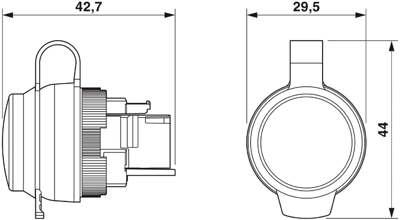 1425186 Phoenix Contact Interface Connectors, Bus Connectors Image 2