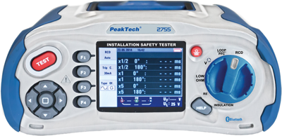 P 2755 PeakTech Electric Installation and Insulation Testers Image 3