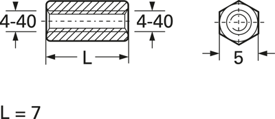 05.07.073 Spacer Bolts Image 2