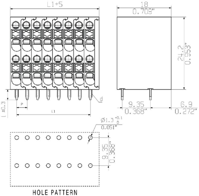 2000970000 Weidmüller PCB Terminal Blocks Image 5