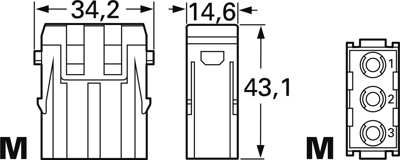 09140033002 Harting Contact Inserts Image 2