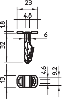 2351609 OBO Bettermann Cable Holders Image 3