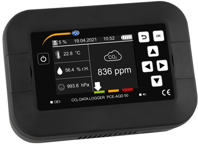 PCE-AQD 50 PCE Instruments Anemometers, Gas and Pressure Measuring Instruments Image 1