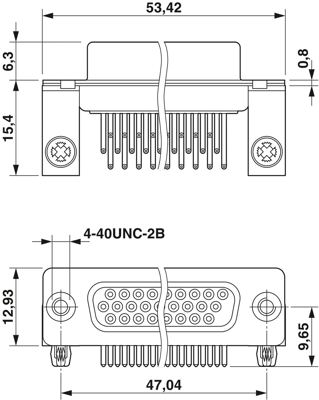 1655205 Phoenix Contact D-Sub Connectors Image 2