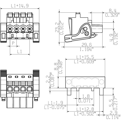 1982470000 Weidmüller PCB Connection Systems Image 2