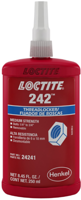 LOCTITE 242 BO 250ML EGFD Loctite Threadlockers