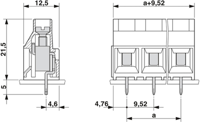 1714971 Phoenix Contact PCB Terminal Blocks Image 3