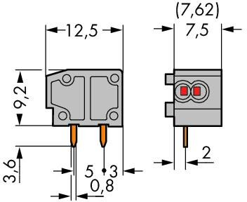 235-724 WAGO PCB Terminal Blocks Image 2