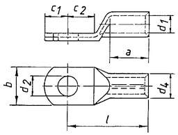 102R5 Klauke Cable Lugs Image 2