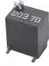 Cermet trimmer potentiometer, 11 turns, 10 kΩ, 0.25 W, SMD, on top, ST-5EMW-103-10K OHM