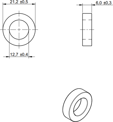 74270118 Würth Elektronik eiSos Ferrite cable cores Image 2