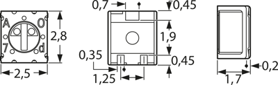 3312J-1-202E Bourns Electronics GmbH Trimmer Potentiometers Image 2