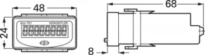 0 731 301 Hengstler Pulse Counters