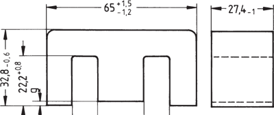 B66387G1200X187 EPCOS Ferrite cores