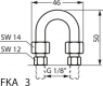 Elbow fitting, FKA 3, Elbow fitting