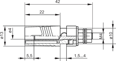 SAB 2600 G M4 AU BL Hirschmann Test & Measurement Laboratory Connectors Image 2