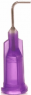 Dispensing Tip, bent 90°, (L) 12.7 mm, purple, Gauge 21, 921050-90BTE