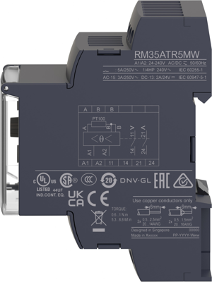 RM35ATR5MW Schneider Electric Monitoring Relays Image 3