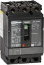 Circuit breaker, toggle actuator, 3 pole, 100 A, 750 V, (W x H x D) 104 x 163 x 86 mm, DIN rail, NHGF36100TW