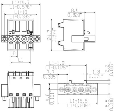 1000930000 Weidmüller PCB Connection Systems Image 3