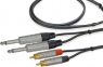 RCA/Phono plug cable 2-pole 1.5 m