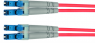 FO duplex patch cable, LC to LC, 1 m, OS2, singlemode 9/125 µm