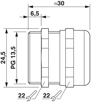 1411198 Phoenix Contact Cable Glands Image 2