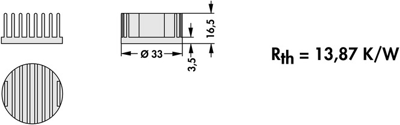 10037059 Fischer Elektronik Heat Sinks Image 2