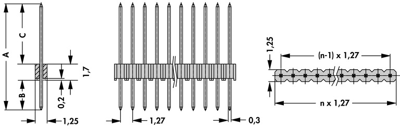 10059431 Fischer Elektronik PCB Connection Systems Image 3