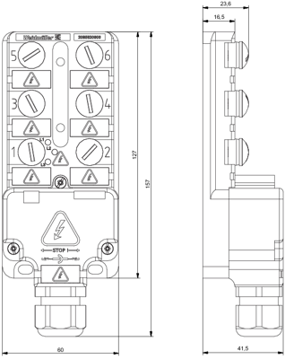 2085620000 Weidmüller Sensor-Actuator Distribution Boxes Image 2