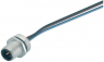 Sensor actuator cable, M12-flange plug, straight to open end, 12 pole, 0.2 m, 1.5 A, 76 2131 0111 00012-0200