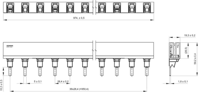 5ST3703-3HG Siemens Accessories for Enclosures Image 2