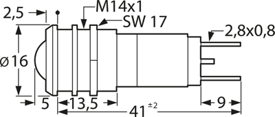 192A0255 CML Signal Lamps, Indicators, Arrays Image 2