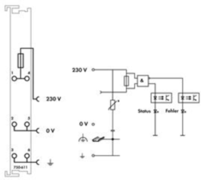 750-611 WAGO Feed and segment modules Image 3