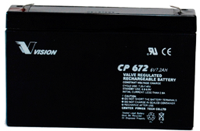 CP672 VISION Lead-Acid Batteries, Lithium-Ion Batteries Image 2