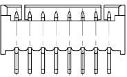 4-1734598-9 TE Connectivity PCB Connection Systems