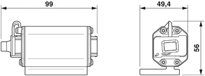 1403684 Phoenix Contact Interface Connectors, Bus Connectors Image 2