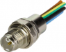 Sensor actuator cable, M12-flange plug, straight to open end, 5 pole, 0.3 m, 12 A, 21033095502