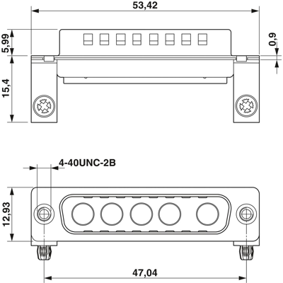 1655441 Phoenix Contact D-Sub Connectors Image 2