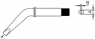 Soldering tip, Chisel shaped, (W) 7 mm, 425 °C, CT2EX8